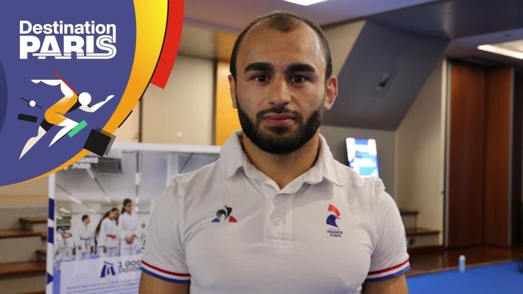 Pour le judoka franco-géorgien Luka Mkheidze, "sur les tatamis, peu importe nos origines"