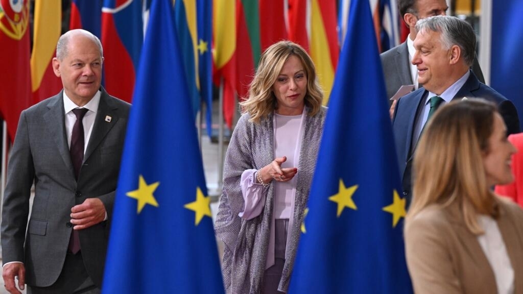 Union européenne : un sommet pour confirmer von der Leyen, Orban et Meloni tempêtent