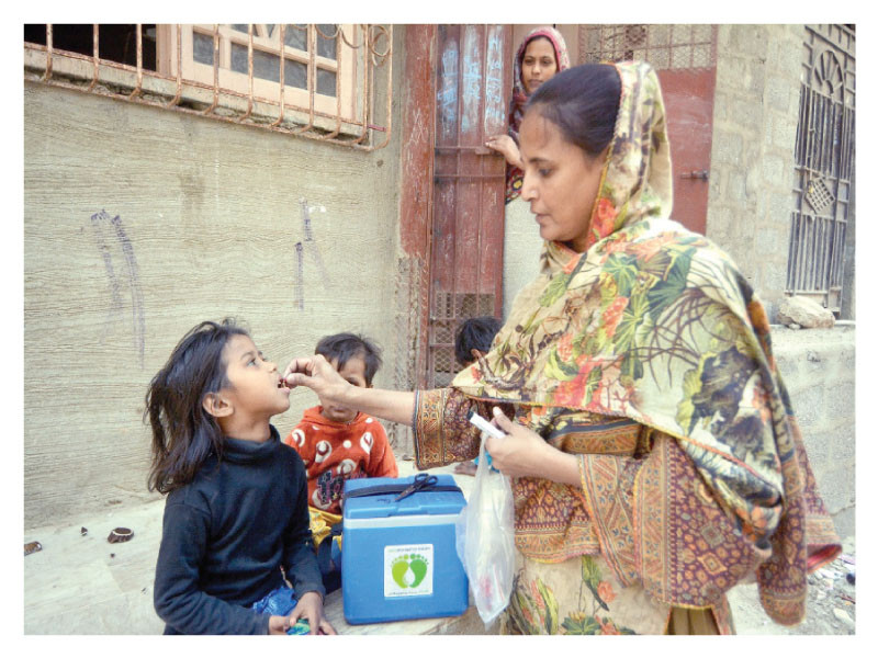 Polio eradication drive inaugurated