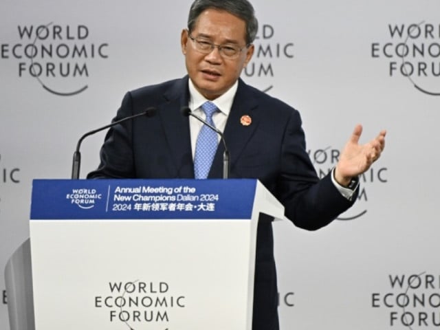 China premier urges opposition to ‘decoupling’ at EF