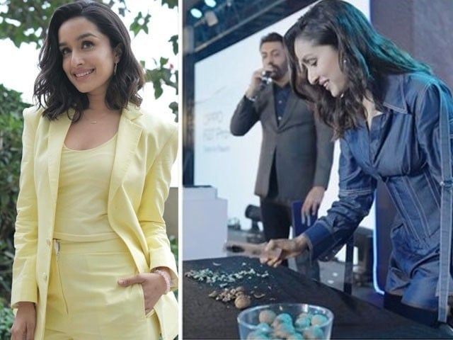 Le coup de Shraddha Kapoor pour casser des noix avec un smartphone rend les fans fous