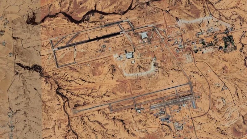 Satellite images show Israeli air base damage from Iranian attack