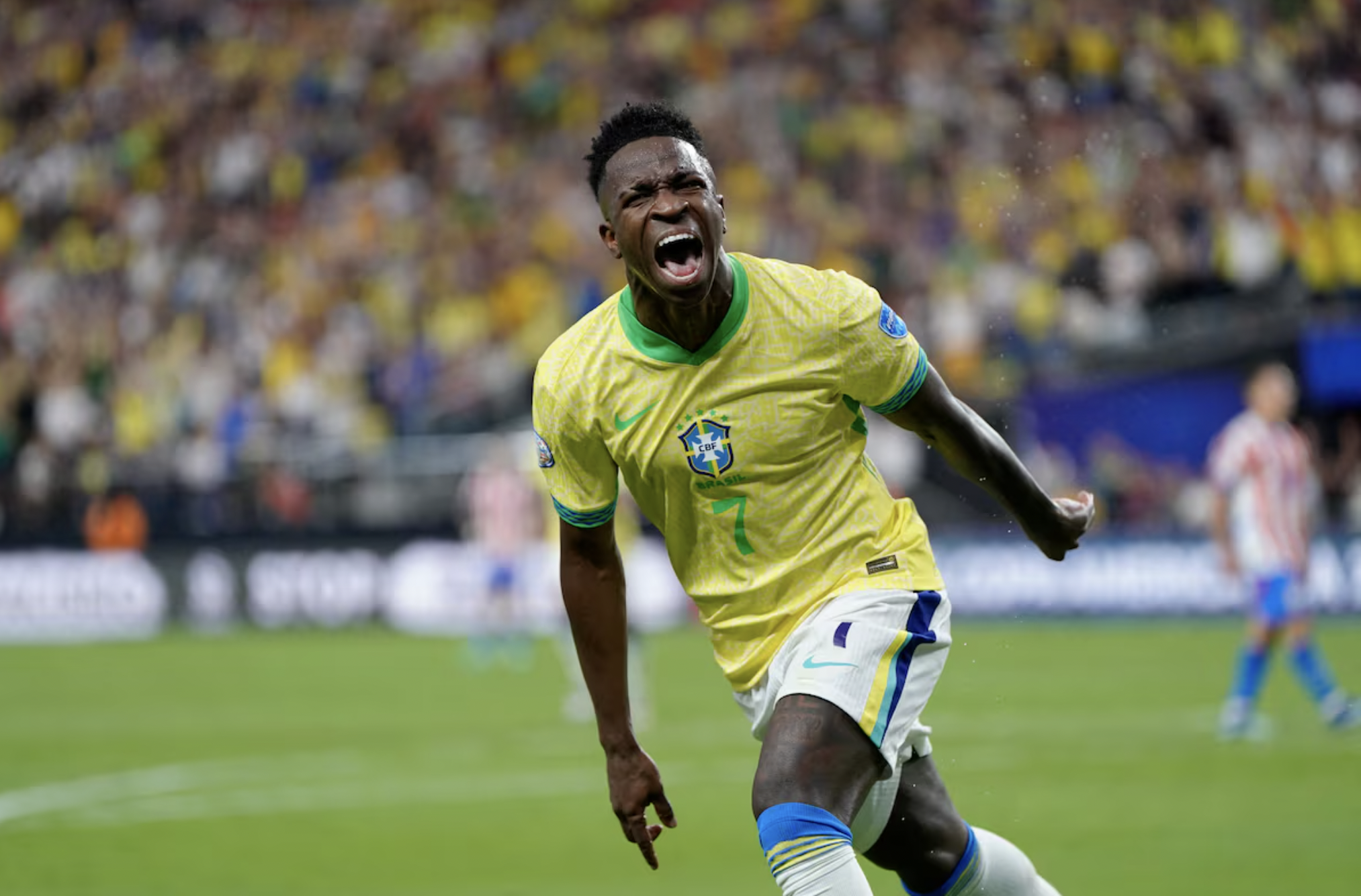 Vinicius Jr brille alors que le Brésil bat le Paraguay 4-1 lors du choc de la Copa America