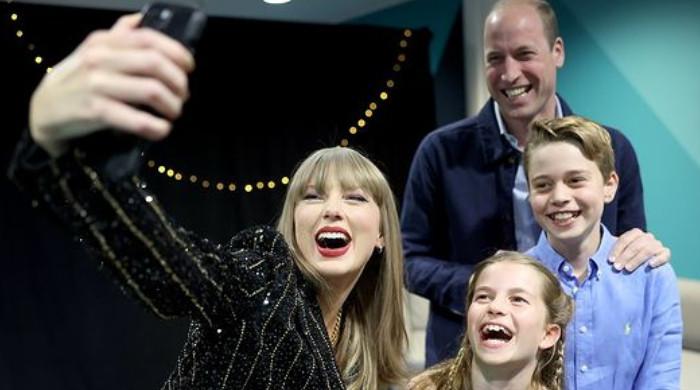 Taylor Swift delighted to meet Prince William, George and Charlotte