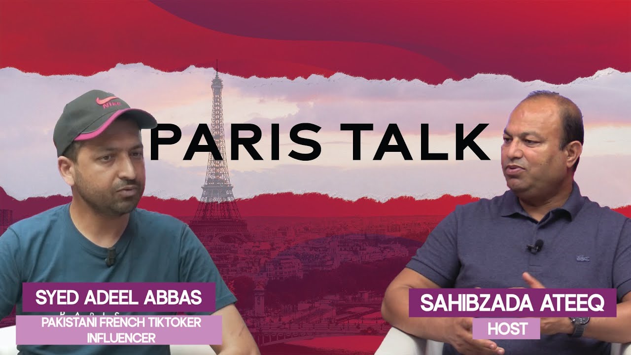 Paris Talk avec Sahibzada Ateeq Syed Aadil Abbas sur l’Impact de TikTok sur la Jeunesse Pakistanaise