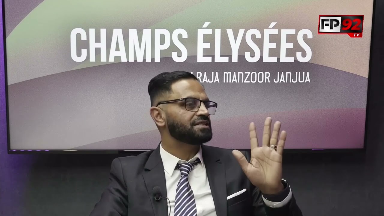 Champs Elysée – Discussion avec Asghar Khan (PML-N) sur l’engagement personnel envers le Pakistan