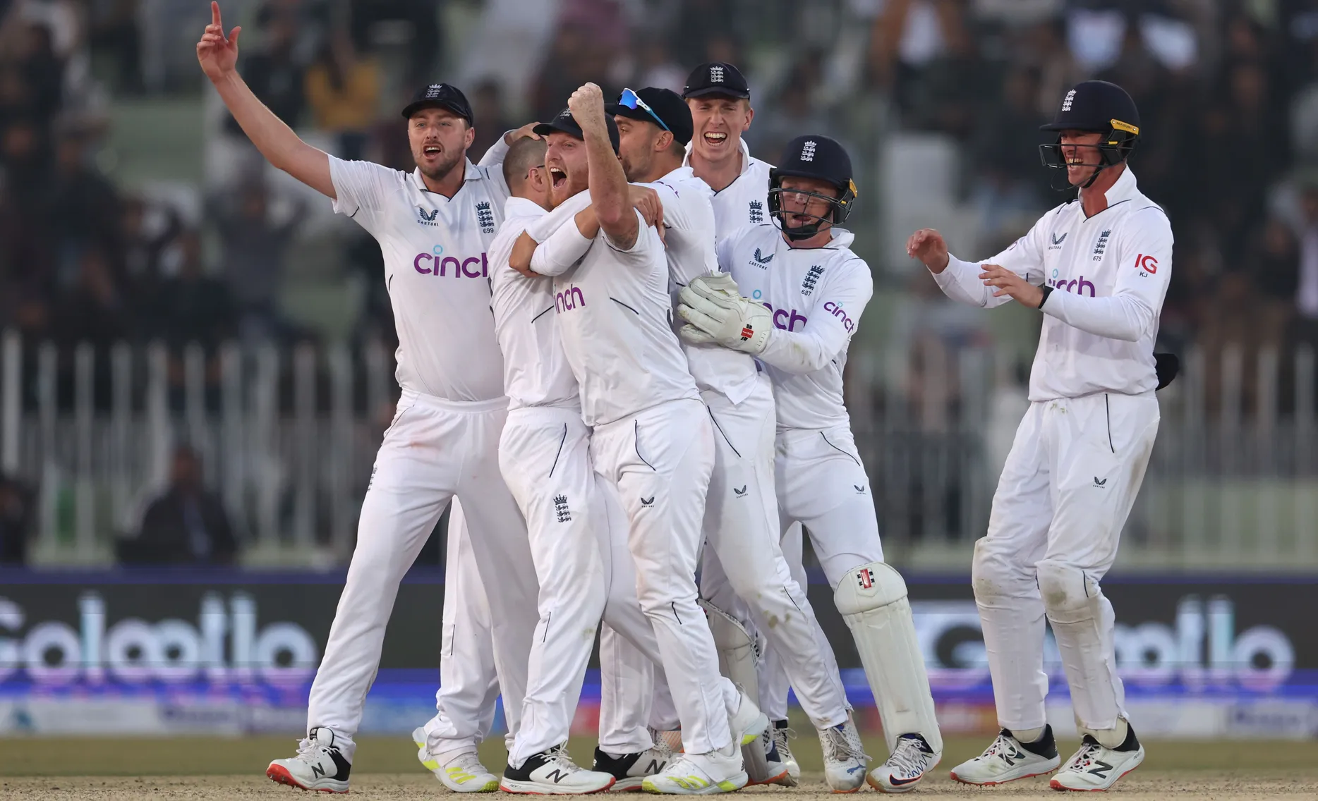 L’équipe de cricket d’Angleterre arrive au Pakistan le 2 octobre pour une série de trois tests